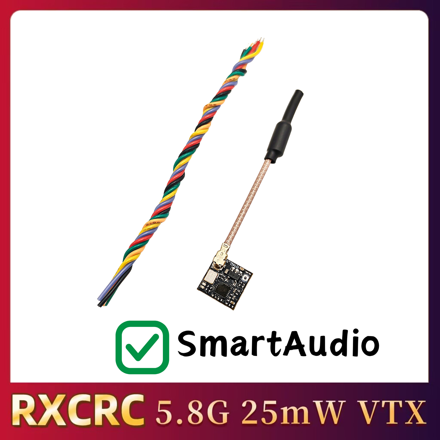 RXCRC 5.8GHz 48채널 FPV 25mW 아날로 - Fpv Drone Transmitter 리뷰 및 가격